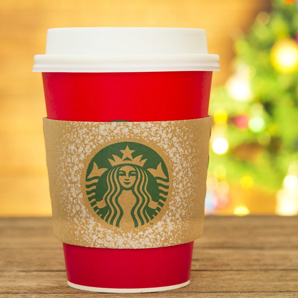 starbucks red christmas cup