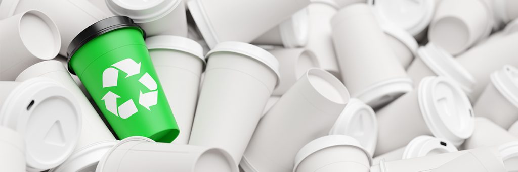 sustainable packaging coffee cup