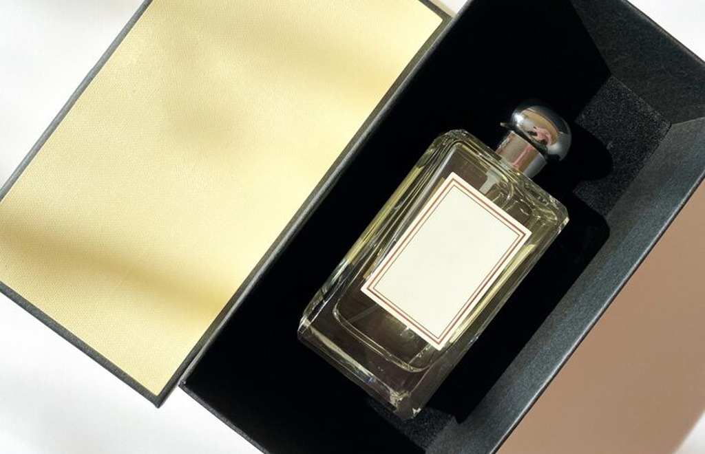 perfume in a box